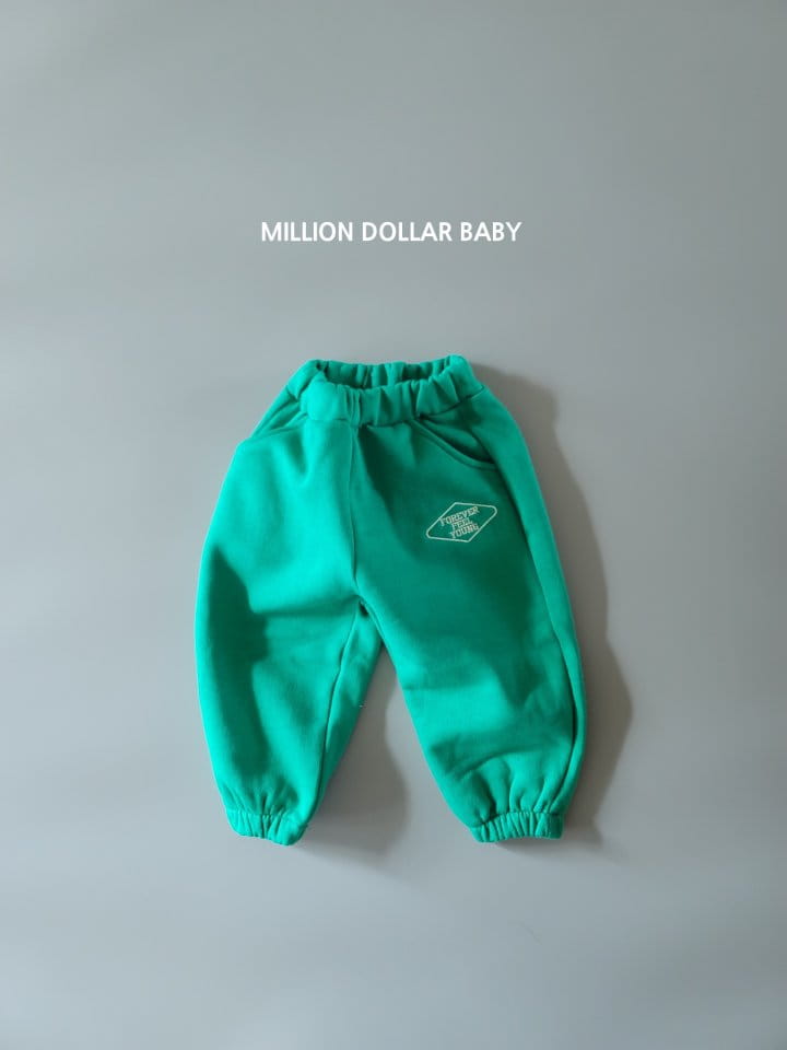 Million Dollar Baby - Korean Children Fashion - #prettylittlegirls - Lettering Pants - 4