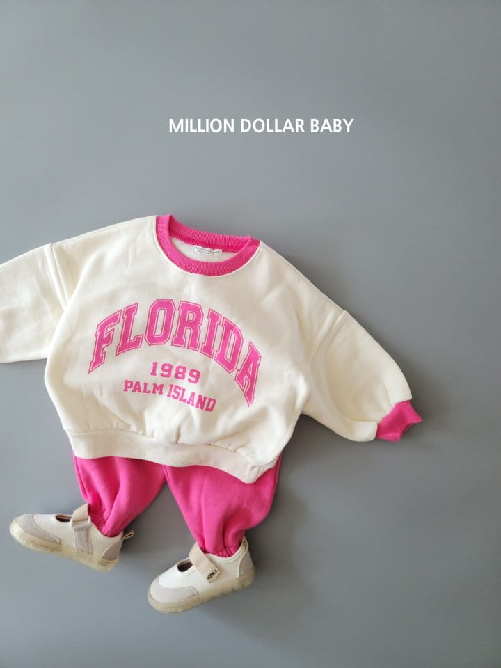 Million Dollar Baby - Korean Children Fashion - #childrensboutique - Lettering Pants - 6