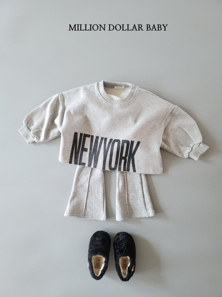 Million Dollar Baby - Korean Children Fashion - #childrensboutique - New York Crop Tee - 2