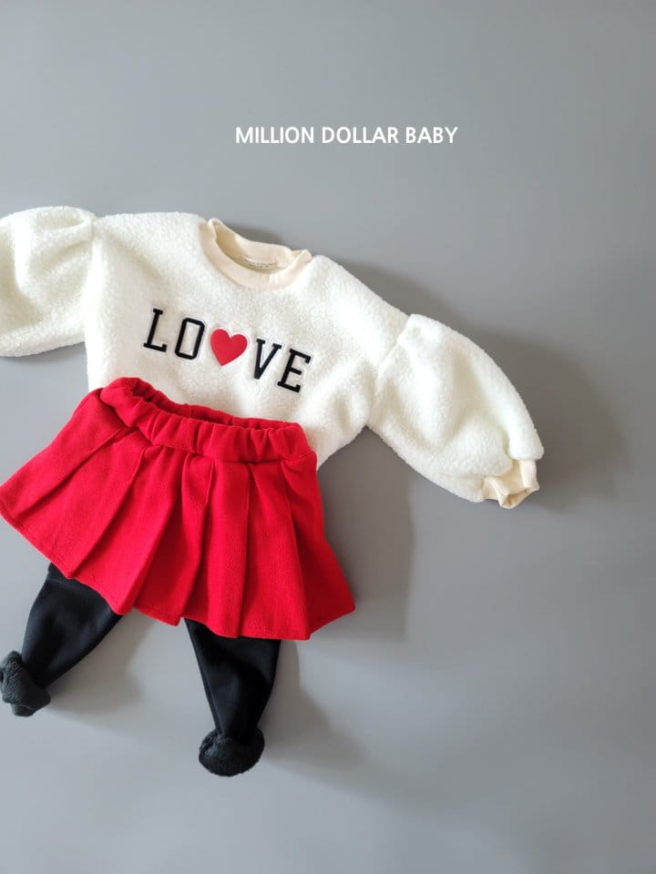 Million Dollar Baby - Korean Children Fashion - #designkidswear - Pleats Skirt Leggings - 5