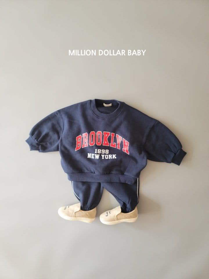 Million Dollar Baby - Korean Children Fashion - #designkidswear - Brooklyn Sweatshirt