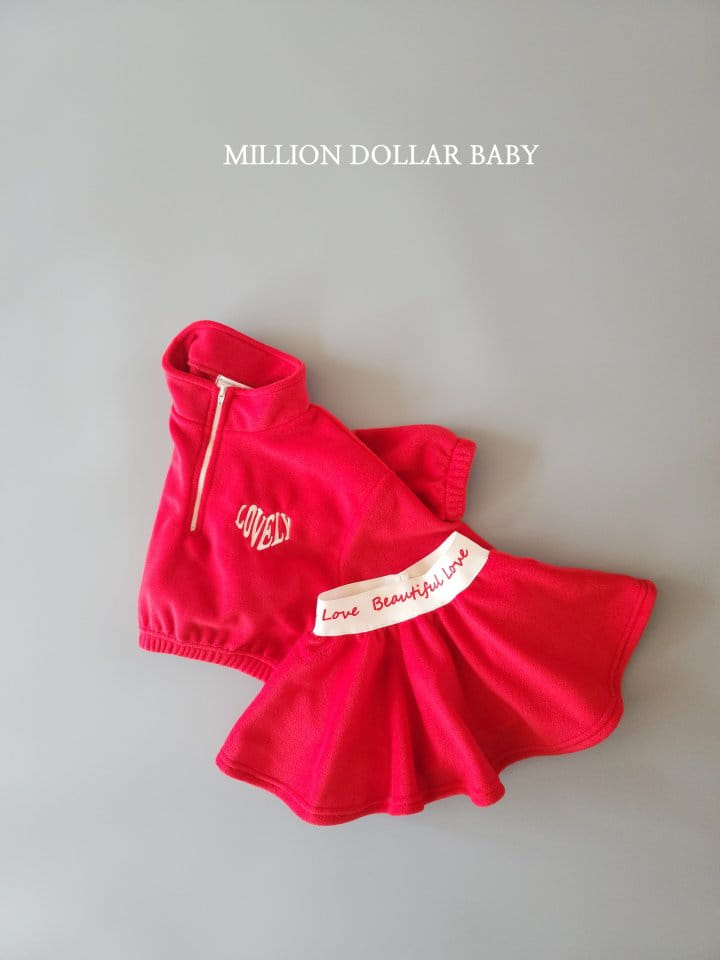 Million Dollar Baby - Korean Children Fashion - #designkidswear - Love Anorak Set - 4