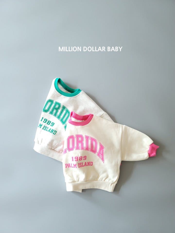 Million Dollar Baby - Korean Children Fashion - #fashionkids - Florida Sweatshirt