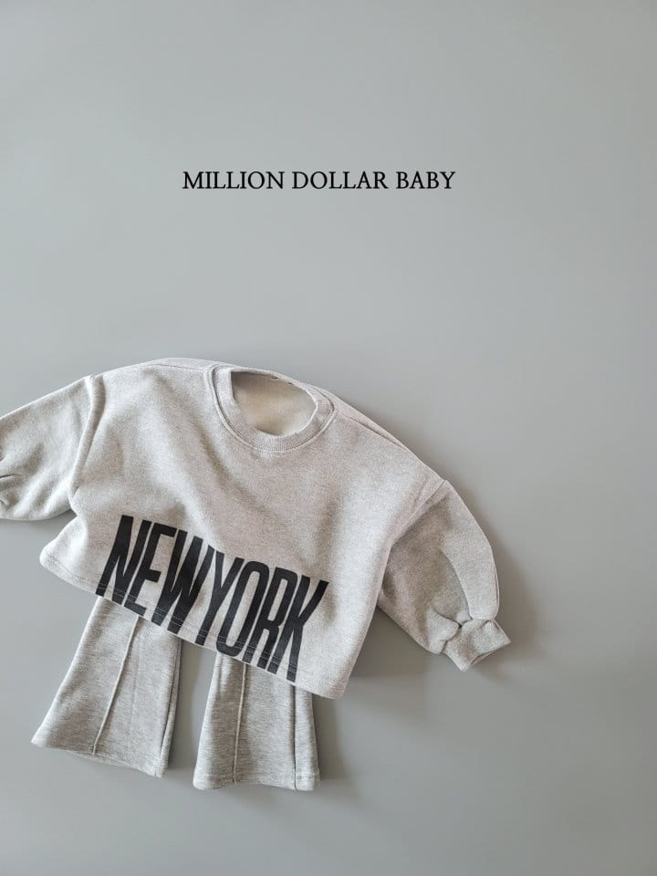 Million Dollar Baby - Korean Children Fashion - #kidsshorts - New York Crop Tee - 6