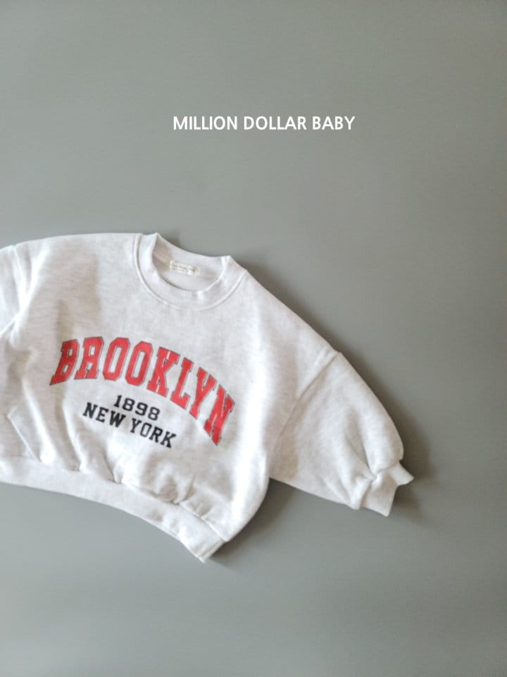 Million Dollar Baby - Korean Children Fashion - #fashionkids - Brooklyn Sweatshirt - 4