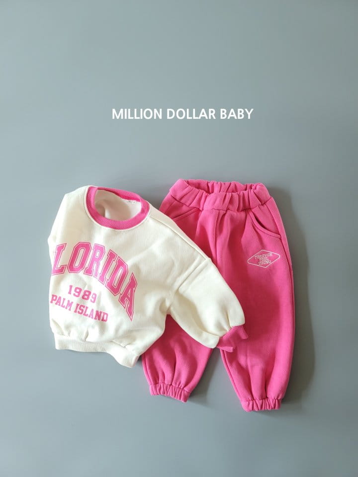 Million Dollar Baby - Korean Children Fashion - #kidsshorts - Florida Sweatshirt - 2