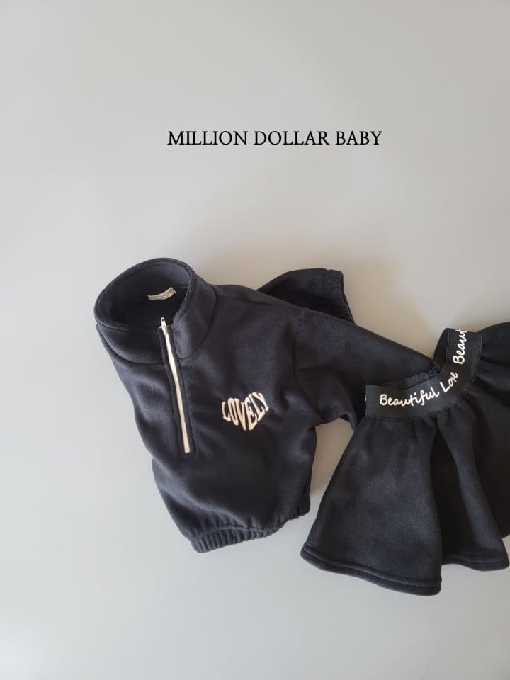 Million Dollar Baby - Korean Children Fashion - #kidsshorts - Love Anorak Set - 6