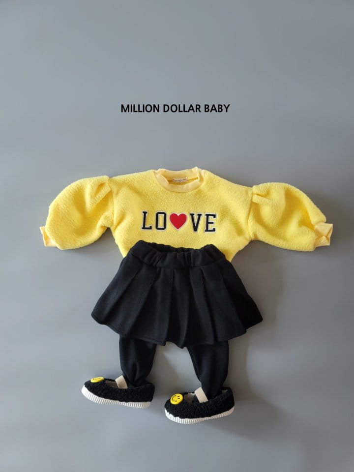Million Dollar Baby - Korean Children Fashion - #kidsstore - Pleats Skirt Leggings - 9