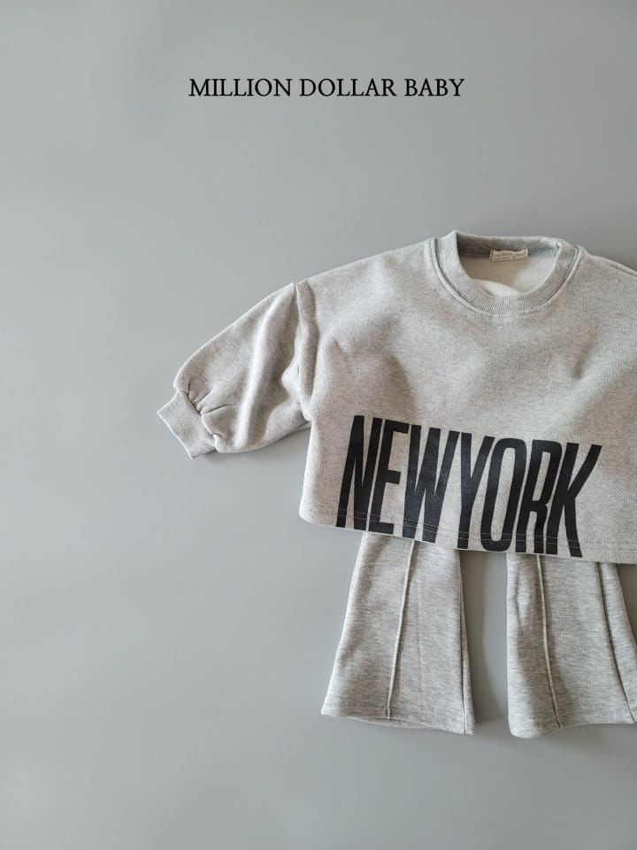 Million Dollar Baby - Korean Children Fashion - #kidsstore - New York Crop Tee - 7