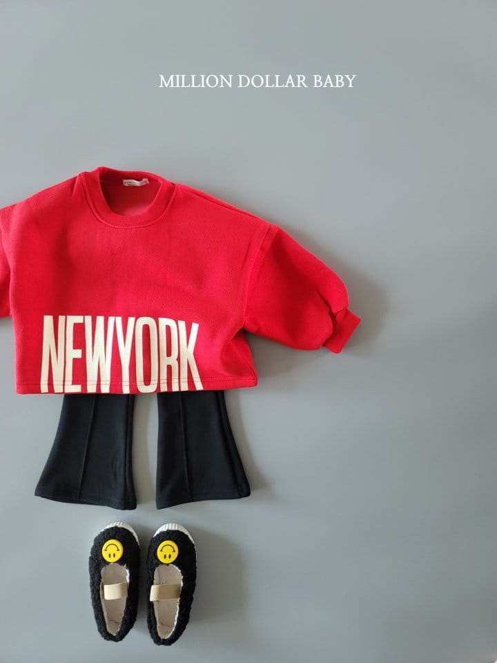 Million Dollar Baby - Korean Children Fashion - #kidzfashiontrend - New York Crop Tee - 8