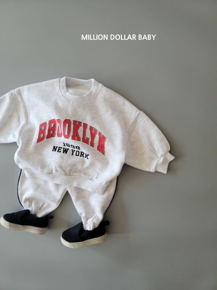 Million Dollar Baby - Korean Children Fashion - #kidzfashiontrend - Brooklyn Sweatshirt - 6