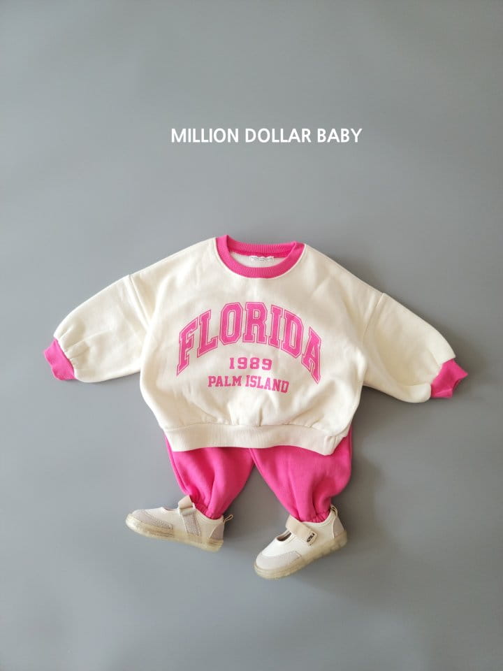 Million Dollar Baby - Korean Children Fashion - #littlefashionista - Florida Sweatshirt - 6