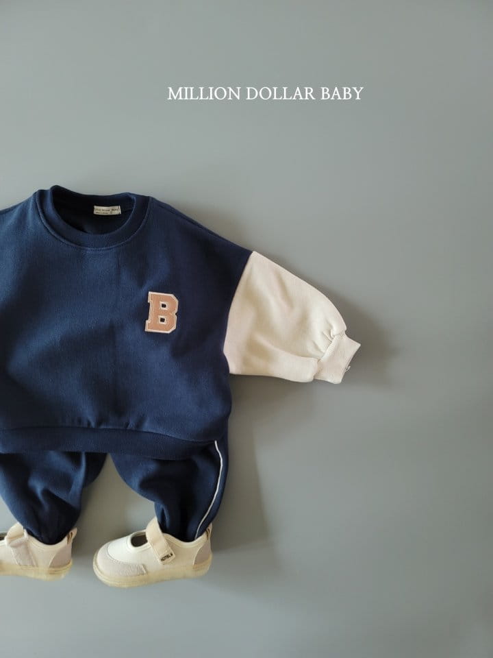Million Dollar Baby - Korean Children Fashion - #minifashionista - Alpabet Sweatshirt - 9