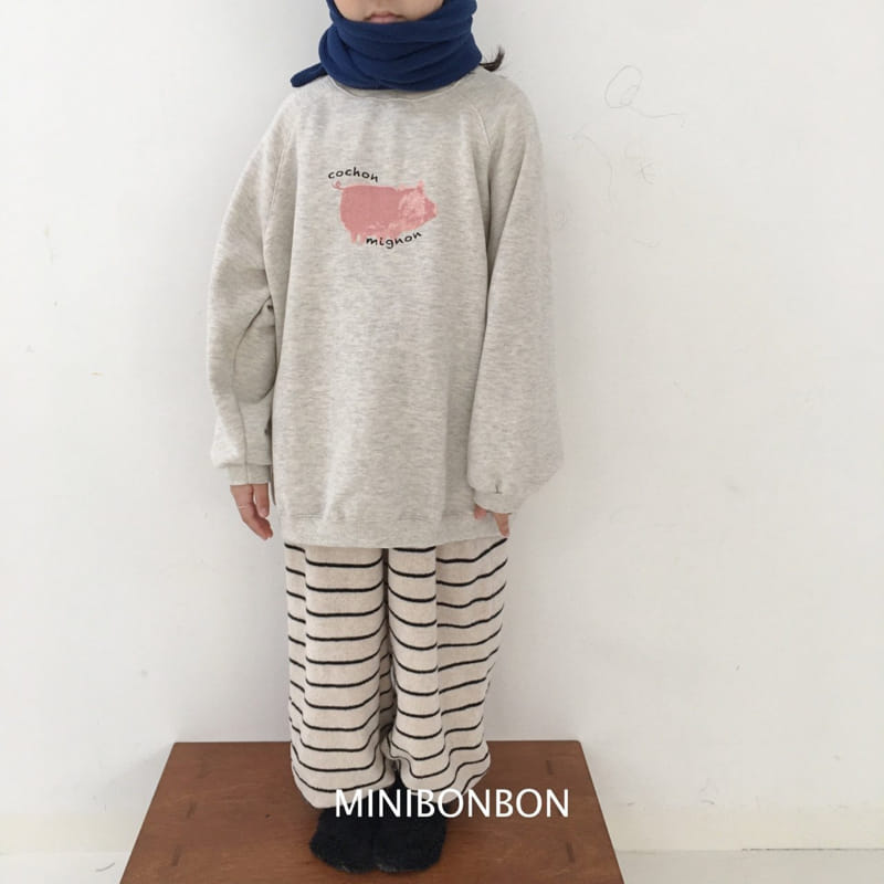Mini Bongbong - Korean Children Fashion - #Kfashion4kids - Zoo Sweatshirt - 3