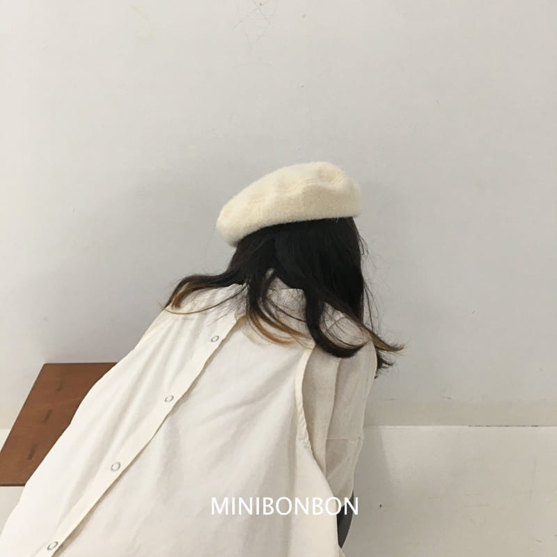 Mini Bongbong - Korean Children Fashion - #discoveringself - Check Beret Hat - 3