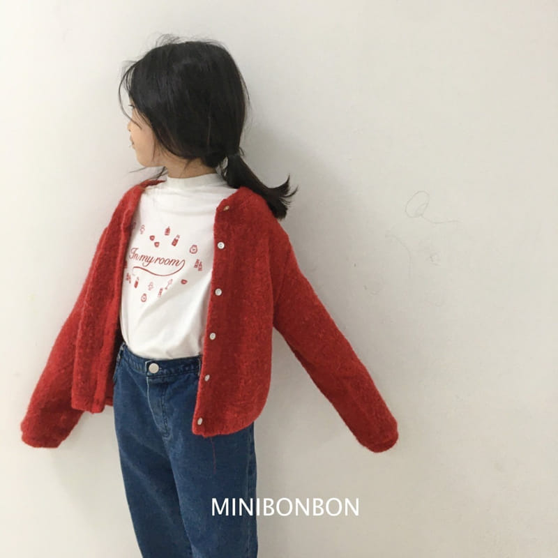 Mini Bongbong - Korean Children Fashion - #kidsshorts - Drawing Tee - 6