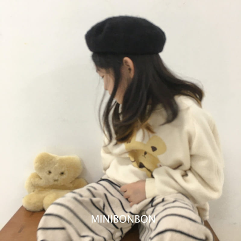 Mini Bongbong - Korean Children Fashion - #littlefashionista - Lay Bear Sweatshirt - 4