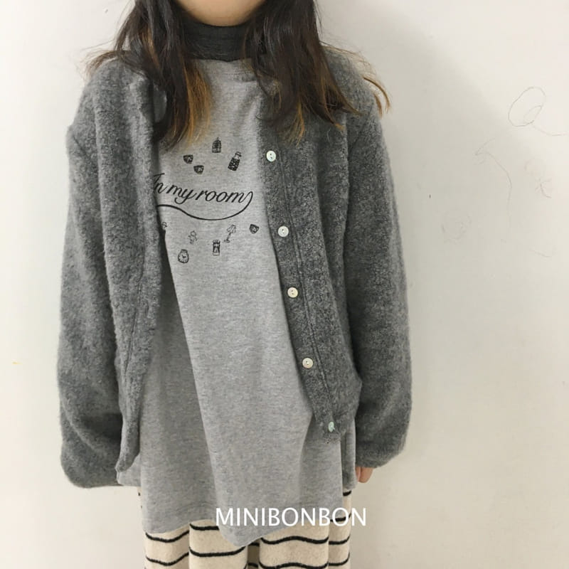 Mini Bongbong - Korean Children Fashion - #minifashionista - Drawing Tee - 12