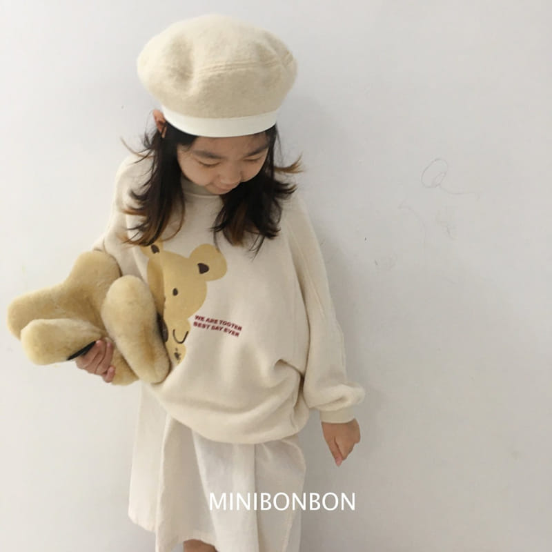 Mini Bongbong - Korean Children Fashion - #prettylittlegirls - Lay Bear Sweatshirt - 6