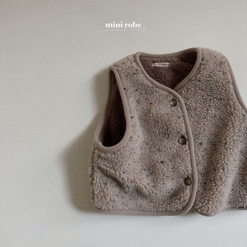 Mini Robe - Korean Baby Fashion - #babyclothing - Bebe Nef Vest - 6