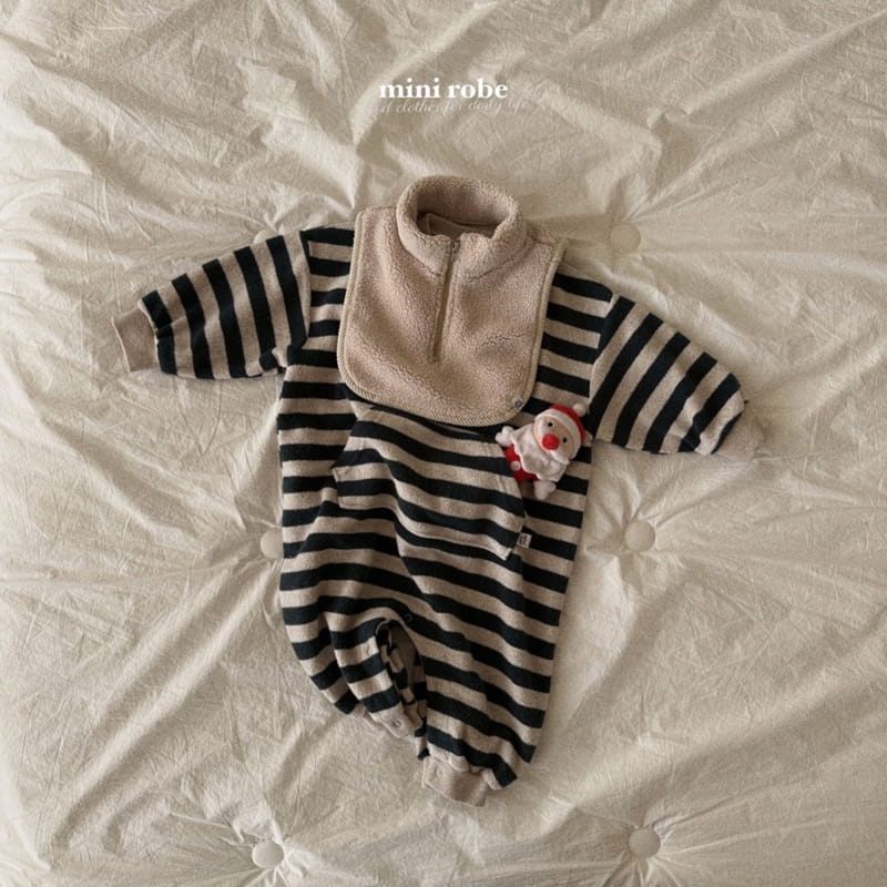 Mini Robe - Korean Baby Fashion - #babyclothing - Bebe Turtleneck Vest - 10