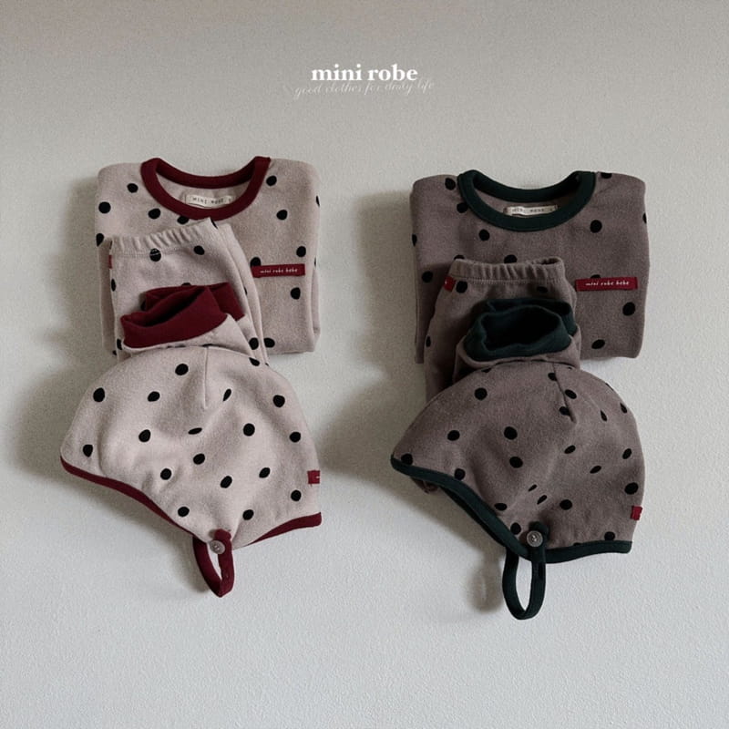 Mini Robe - Korean Baby Fashion - #babyfashion - Bebe Eve Easywear Set