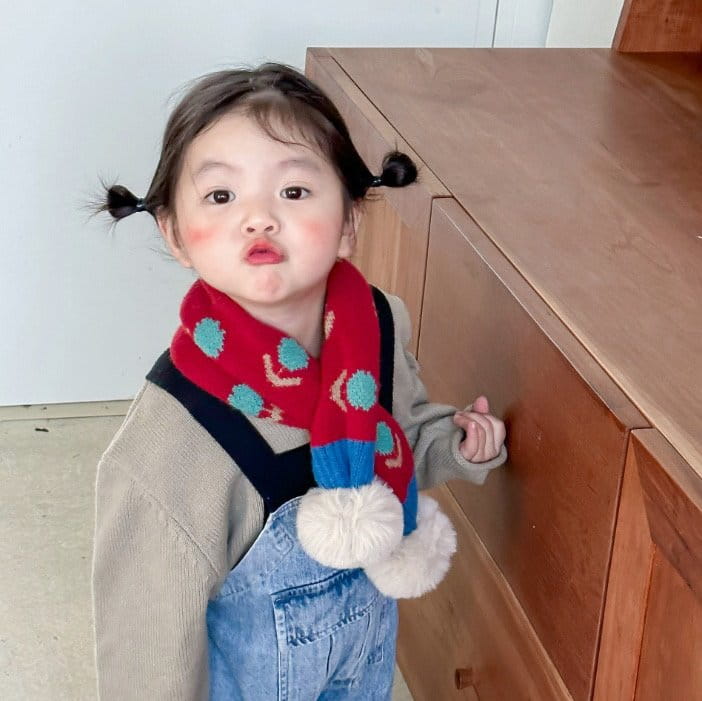 Miso - Korean Children Fashion - #Kfashion4kids - Flower Muffler - 6