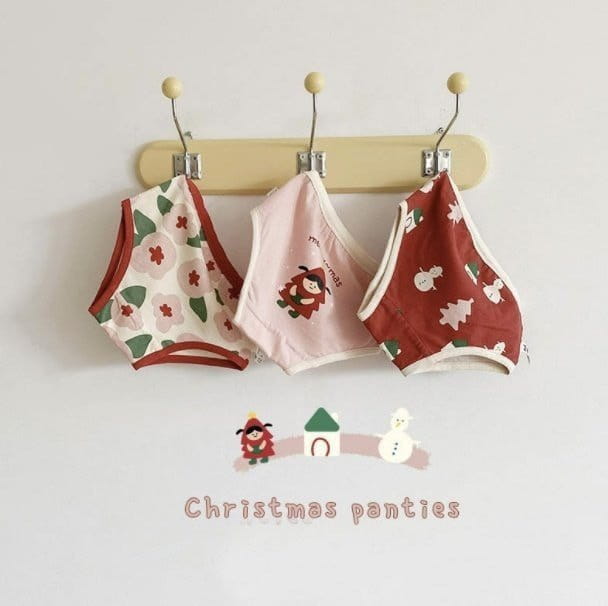 Miso - Korean Children Fashion - #childofig - Christmas Underwear Set