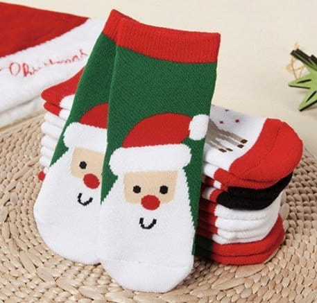 Miso - Korean Children Fashion - #childofig - ST Santa Socks Set