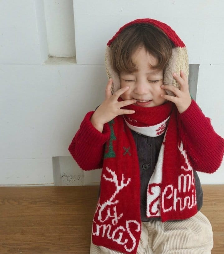 Miso - Korean Children Fashion - #childofig - Christmas Muffler - 7
