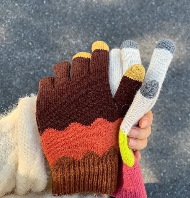 Miso - Korean Children Fashion - #childrensboutique - Wave Finger Gloves - 7