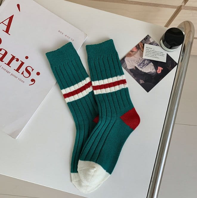 Miso - Korean Children Fashion - #childofig - Mom Christmas Socks - 4