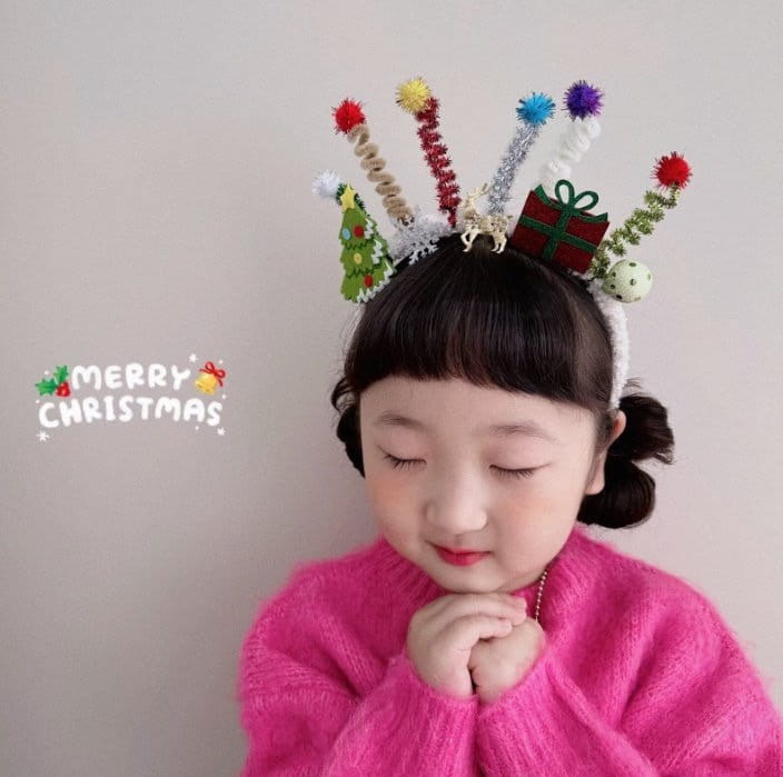 Miso - Korean Children Fashion - #childrensboutique - Merry Party Hairband - 8
