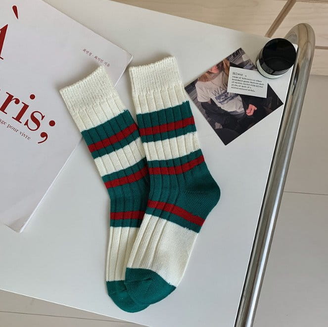 Miso - Korean Children Fashion - #designkidswear - Mom Christmas Socks - 5