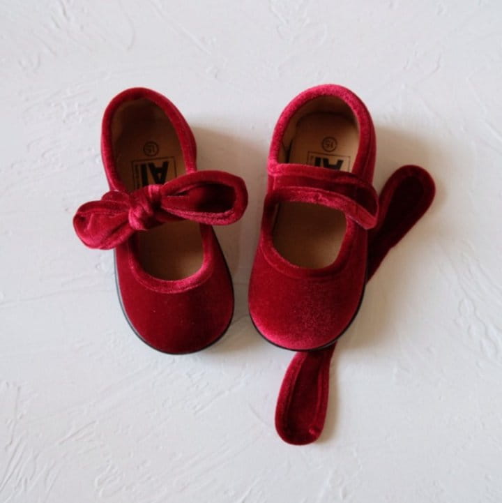 Miso - Korean Children Fashion - #designkidswear - Merry Velvet Shoes
