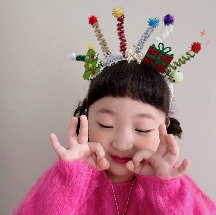 Miso - Korean Children Fashion - #designkidswear - Merry Party Hairband - 9