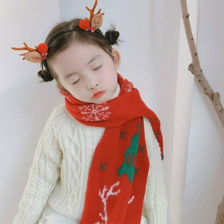 Miso - Korean Children Fashion - #designkidswear - Christmas Muffler - 9