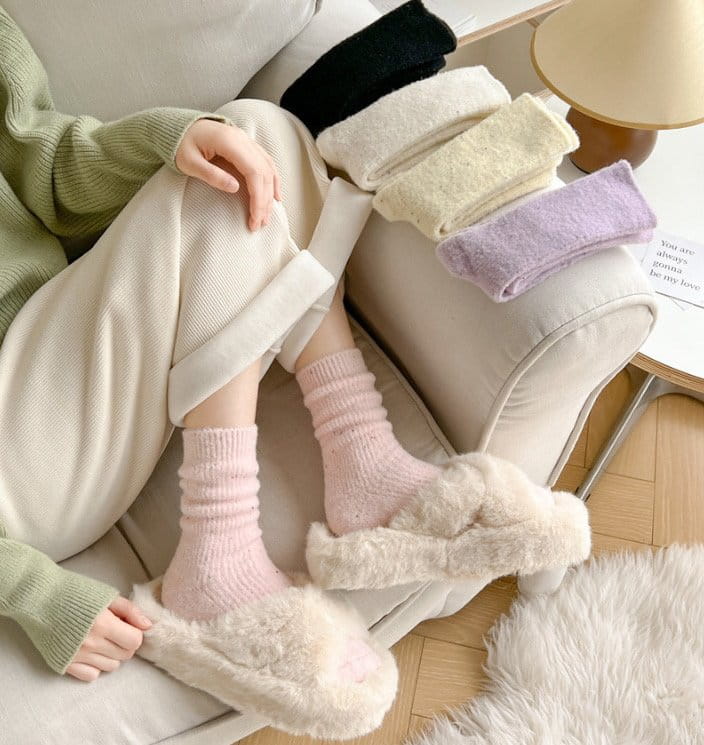 Miso - Korean Children Fashion - #discoveringself - Mom Honey Socks - 5