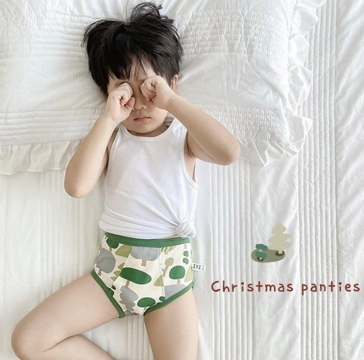 Miso - Korean Children Fashion - #designkidswear - Christmas Underwear Set - 4