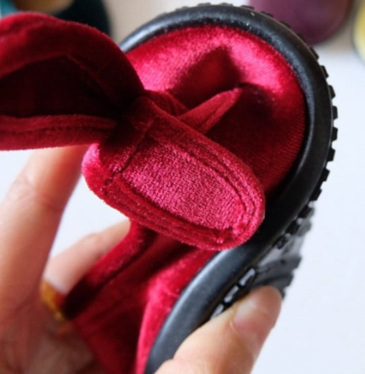 Miso - Korean Children Fashion - #fashionkids - Merry Velvet Shoes - 3