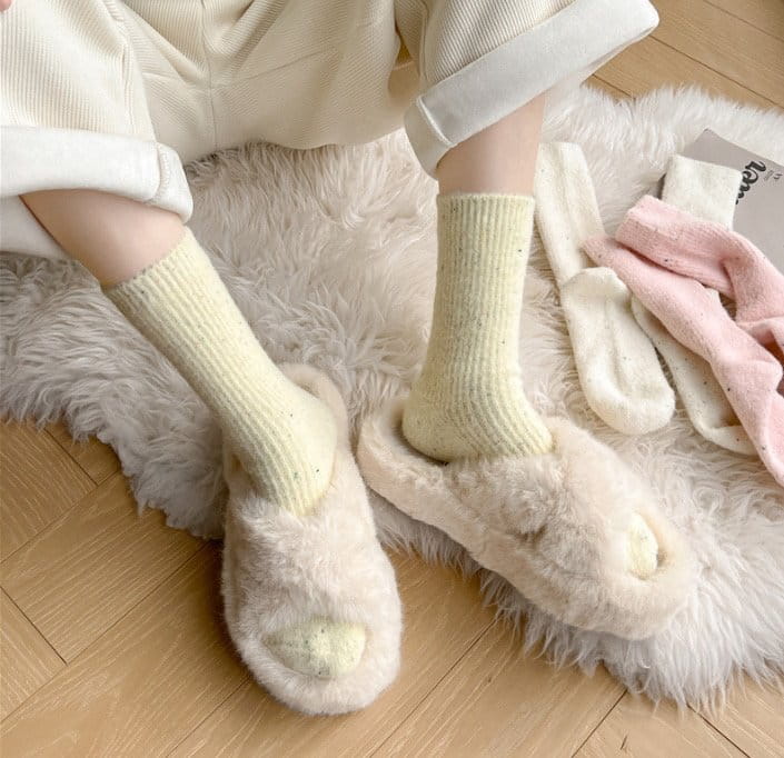 Miso - Korean Children Fashion - #kidsshorts - Mom Honey Socks - 7
