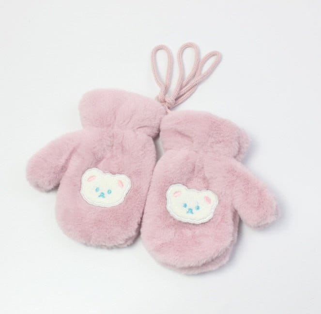 Miso - Korean Children Fashion - #kidsstore - Bear Bucket Gloves - 2