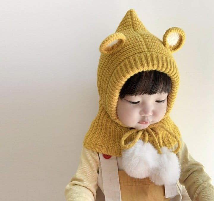Miso - Korean Children Fashion - #magicofchildhood - Big Bell Hoody Hat - 3