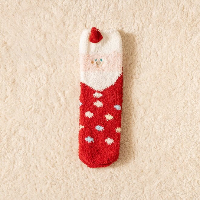 Miso - Korean Children Fashion - #minifashionista - Christmas Sleep Socks