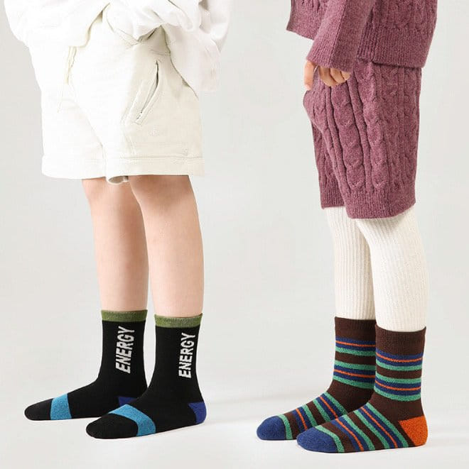 Miso - Korean Children Fashion - #todddlerfashion - 1570 Dot Socks Set - 7