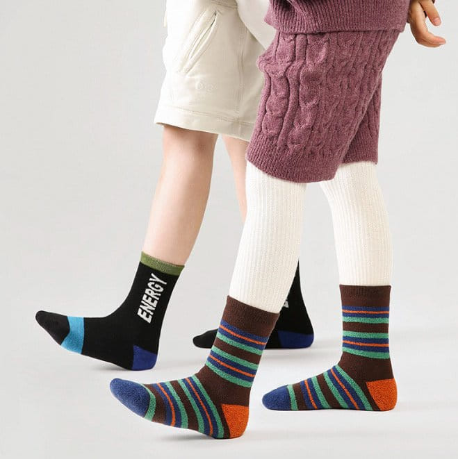 Miso - Korean Children Fashion - #toddlerclothing - 1570 Dot Socks Set - 8