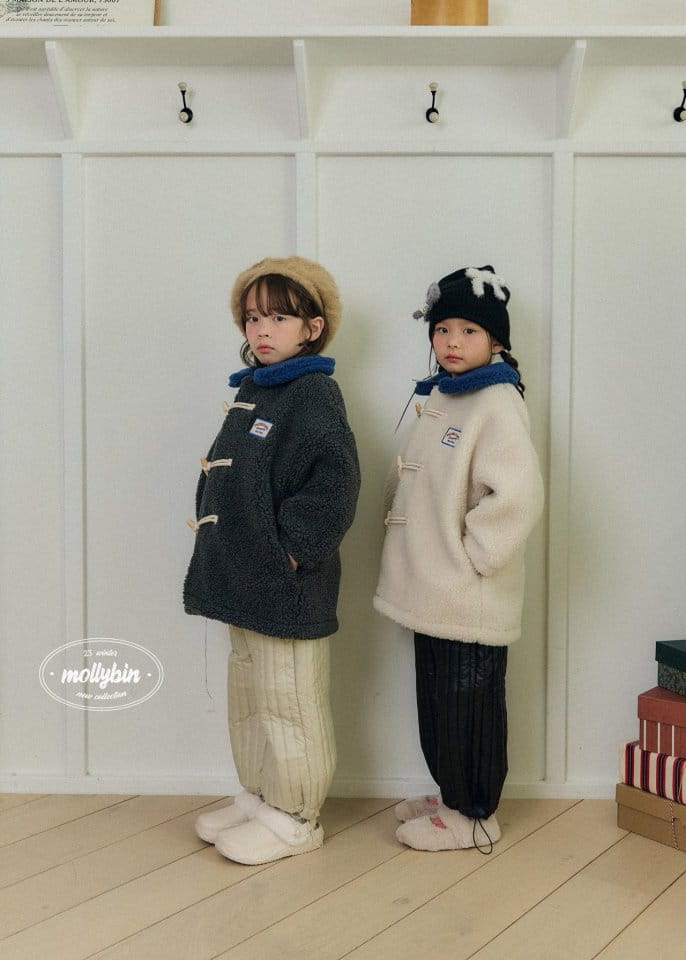 Mollybin - Korean Children Fashion - #childofig - Puff Puff Toggle Coat - 10