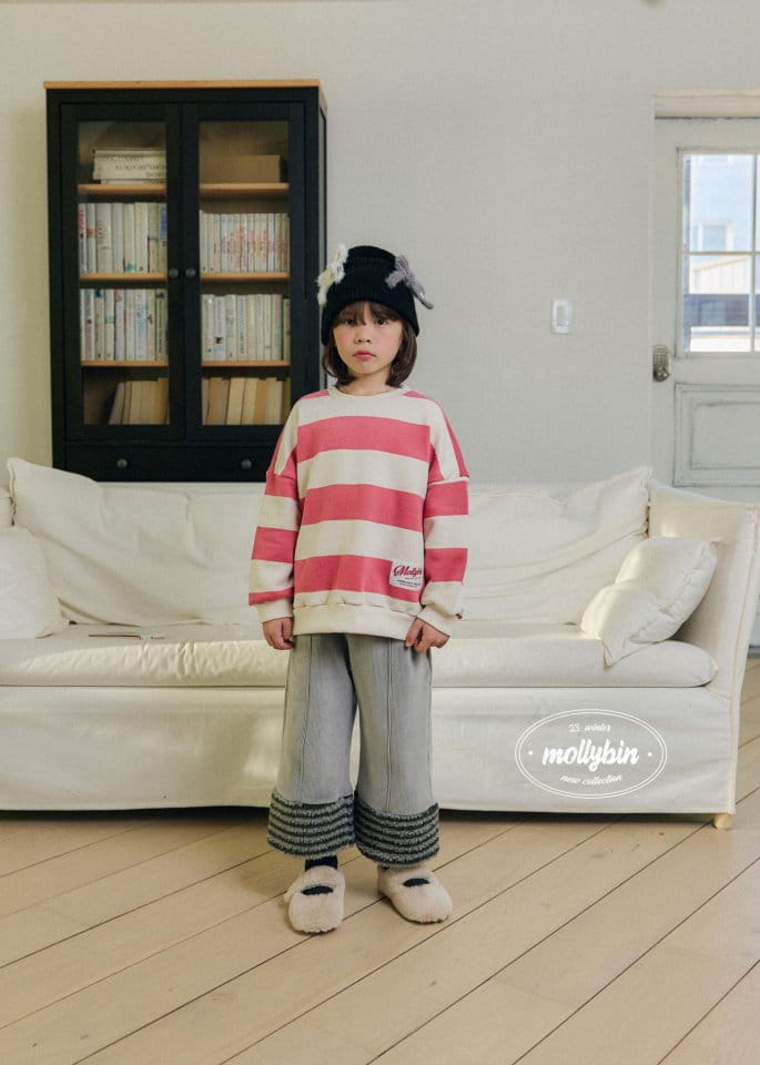 Mollybin - Korean Children Fashion - #childofig - Teddy Color Pants - 8