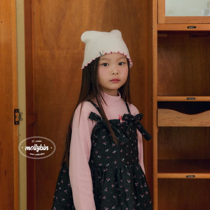 Mollybin - Korean Children Fashion - #minifashionista - Molly Label Beanie - 2