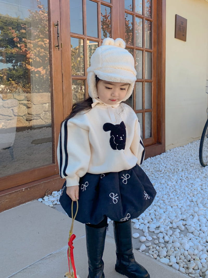 Momo Ann - Korean Children Fashion - #Kfashion4kids - Bbogle Bunny Sweatshirt - 10